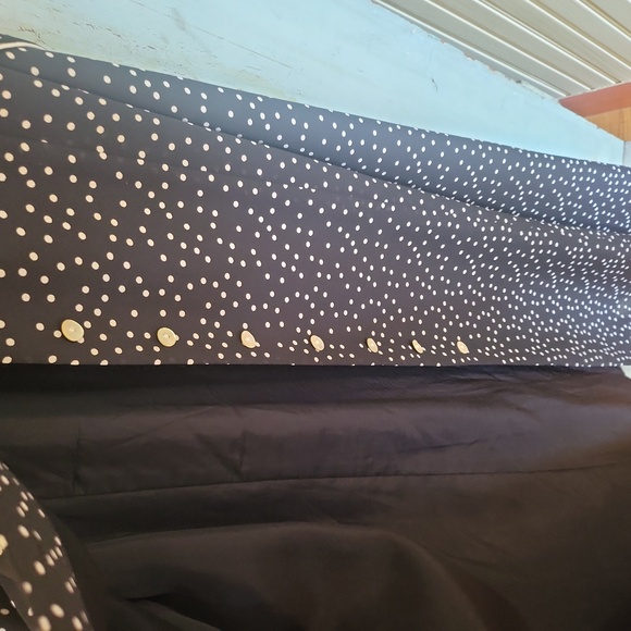 VINTAGE DAVID WARREN POLKA DOT DRESS - Picture 3 of 12